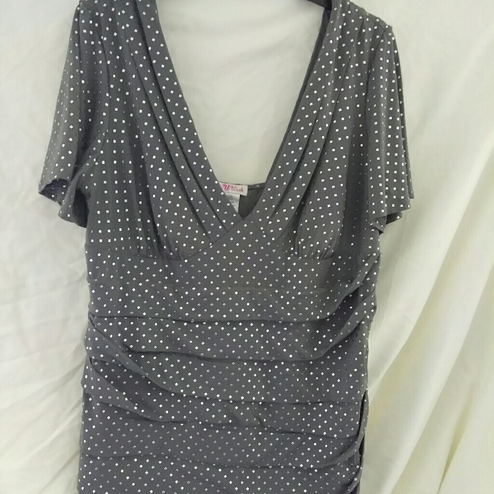 As U Wish Shimmer Top